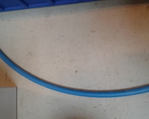 Tube f/compressed air PE 8x1 natural coloured 0.3m